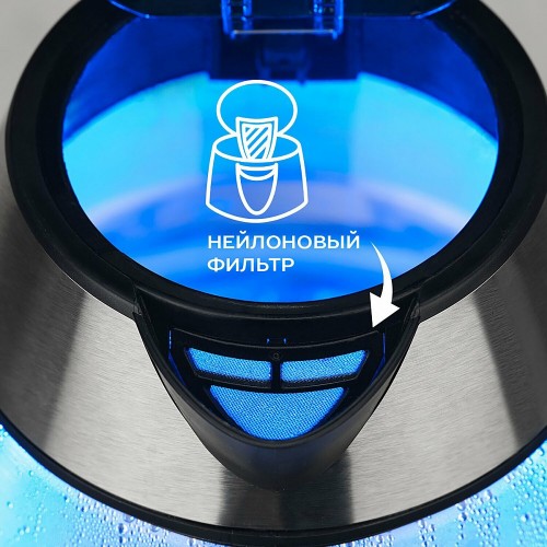 Электрочайник Scarlett SC-EK27G94 (серебристый) 5