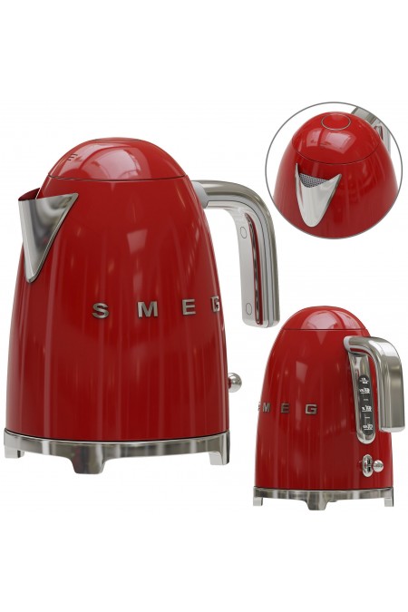 Электрочайник Smeg KLF03RDEU (красный) 8