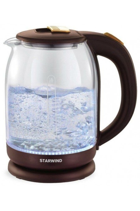 Электрочайник Starwind SKG1052 (темно-коричневый) 