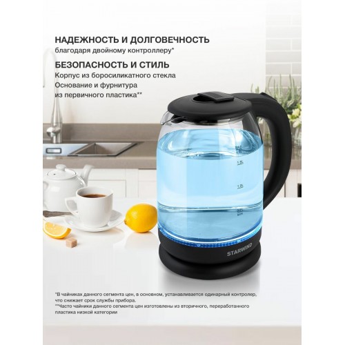 Электрочайник Starwind SKG1779 (черный) 1