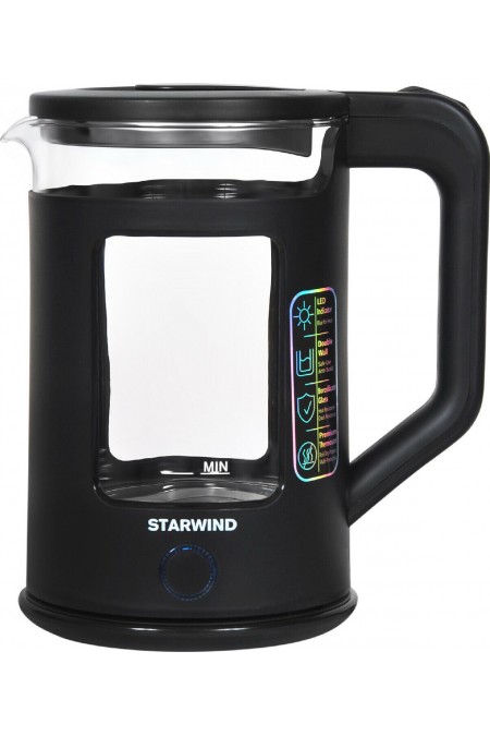 Электрочайник Starwind SKG2061 (черный) 