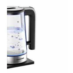 Электрочайник Starwind SKG4043 (черный/серебристый)