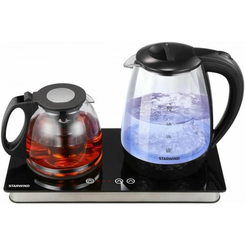 Электрочайник Starwind SKG4044 (черный/серебристый) 2