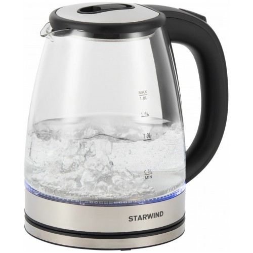 Электрочайник Starwind SKG4777 (черный/серебристый) 1