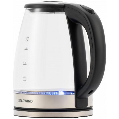 Электрочайник Starwind SKG4777 (черный/серебристый) 2
