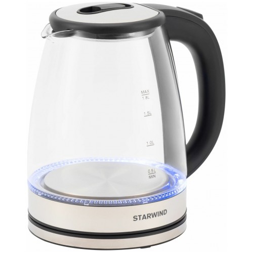 Электрочайник Starwind SKG4777 (черный/серебристый) 3