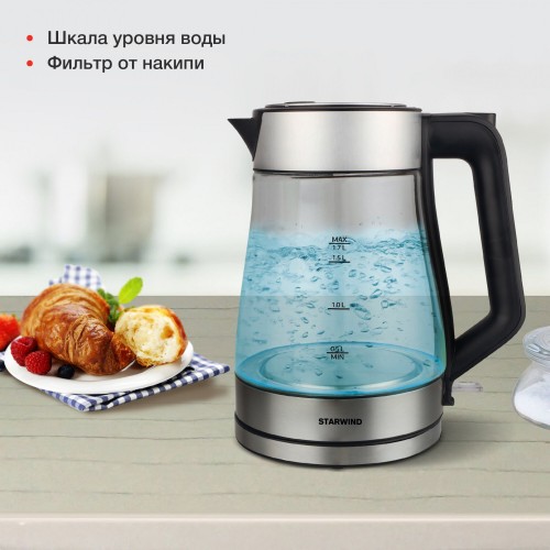 Электрочайник Starwind SKG5032 (черный) 5