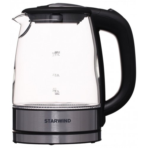 Электрочайник Starwind SKG5210 (серебристый/черный) 1