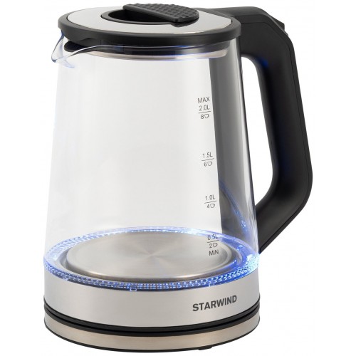 Электрочайник Starwind SKG5778 (черный/серебристый) 2