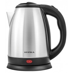 Электрочайник Supra KES-1801S (серебристый/черный)