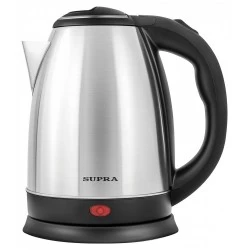 Электрочайник Supra KES-1801S (серебристый/черный)