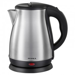Электрочайник Supra KES-1822 (серебристый/черный)