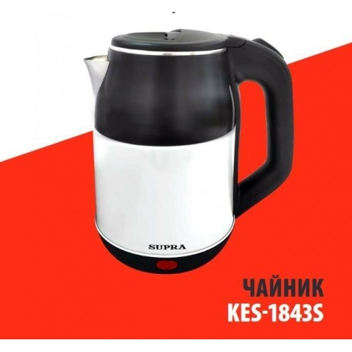 Электрочайник Supra KES-1843S (белый/черный) 1