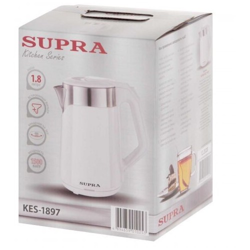 Электрочайник Supra KES-1897 (белый) 2