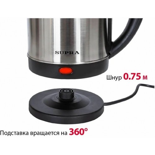 Электрочайник Supra KES-2001 (серебристый) 5