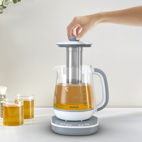 Электрочайник Tefal BJ551B10 (серый/белый) 1