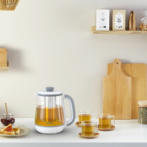 Электрочайник Tefal BJ551B10 (серый/белый) 3