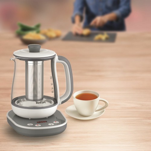 Электрочайник Tefal BJ551B10 (серый/белый) 5