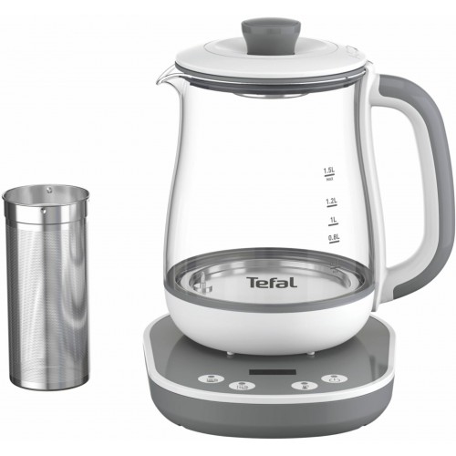 Электрочайник Tefal BJ551B10 (серый/белый) 8