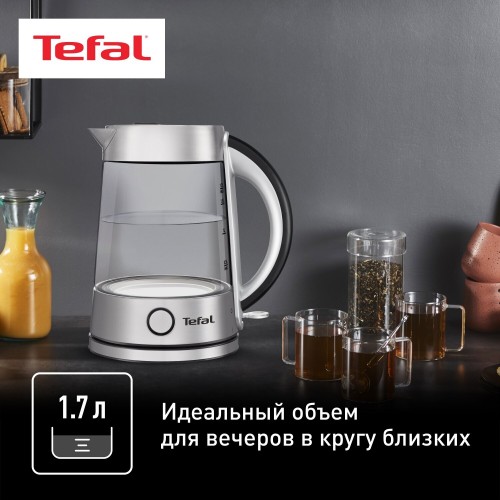 Электрочайник Tefal KI 760D (серебристый) 3