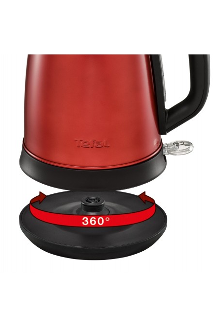Электрочайник Tefal KI270530 (красный/черный) 3