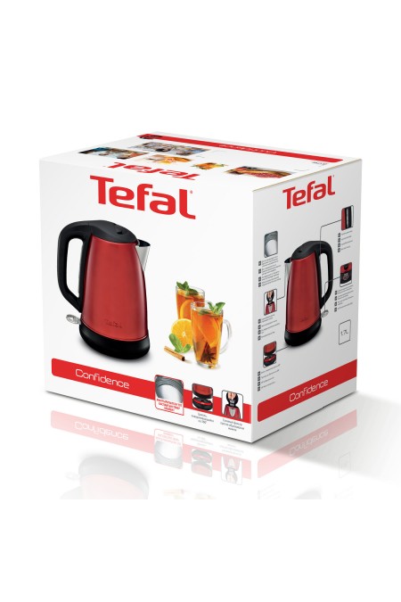 Электрочайник Tefal KI270530 (красный/черный) 6