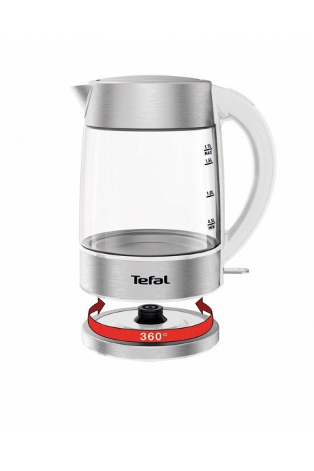 Электрочайник Tefal KI772138 (белый/серебристый) 2