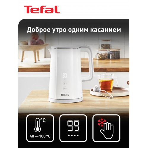 Электрочайник Tefal Sense KO693110 (белый) 3