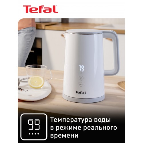 Электрочайник Tefal Sense KO693110 (белый) 4
