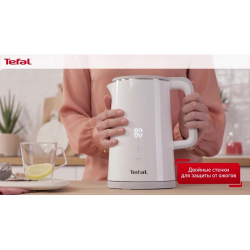 Электрочайник Tefal Sense KO693110 (белый) 5