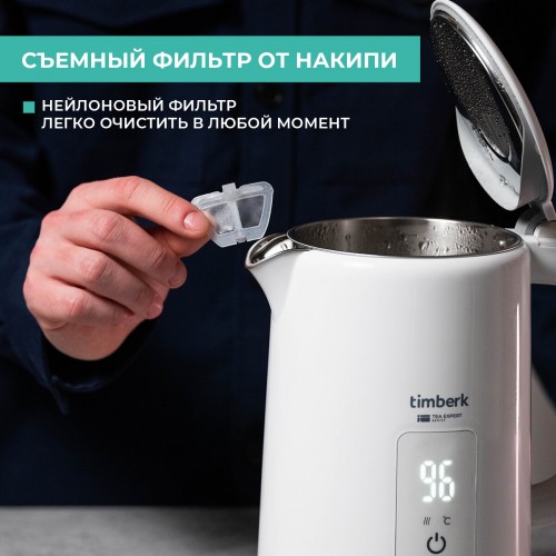 Электрочайник Timberk T-EK21S02 (белый) 6