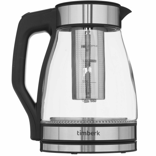Электрочайник Timberk T-EK27G02 (черный/серебристый) 1
