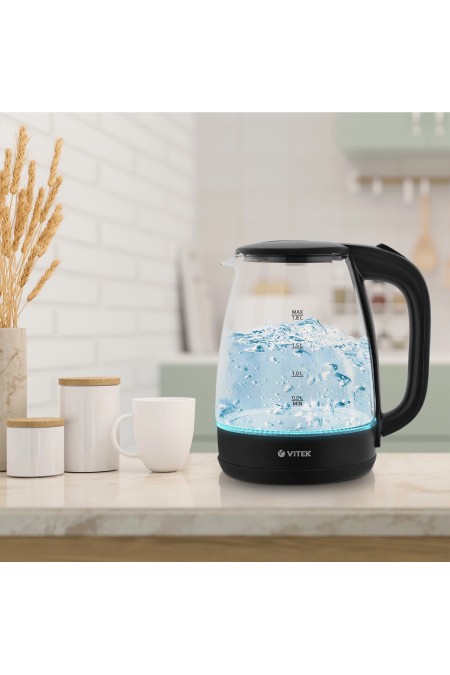 Электрочайник Vitek VT-7004 (черный) 6