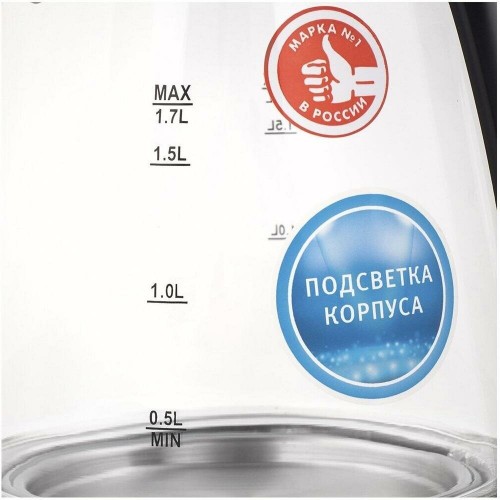 Электрочайник Vitek VT-7008 (черный) 5