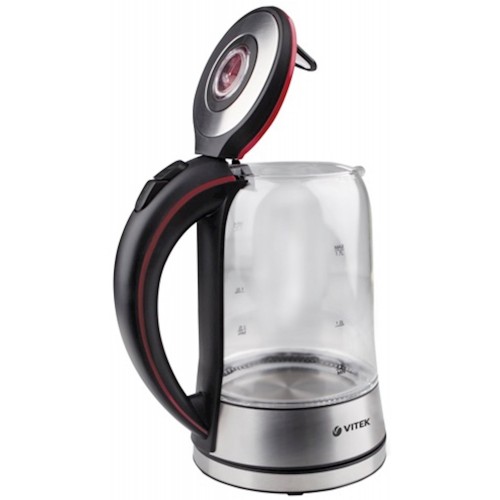 Электрочайник Vitek VT-7009 (серебристый/черный) 4