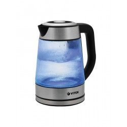 Электрочайник Vitek VT-7017 (серебристый/черный)