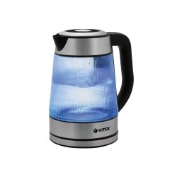 Электрочайник Vitek VT-7017 (серебристый/черный)