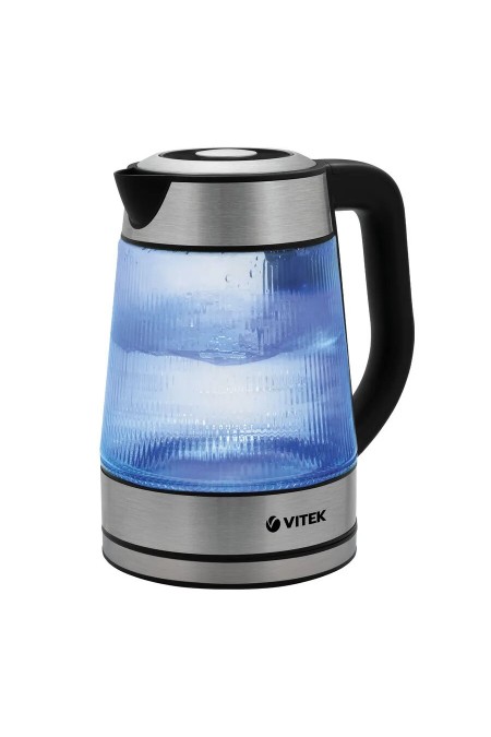Электрочайник Vitek VT-7017 (серебристый/черный) 