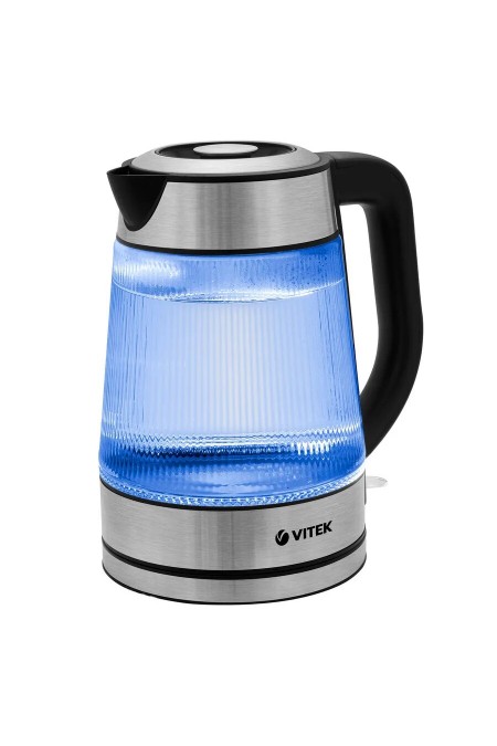 Электрочайник Vitek VT-7017 (серебристый/черный) 2