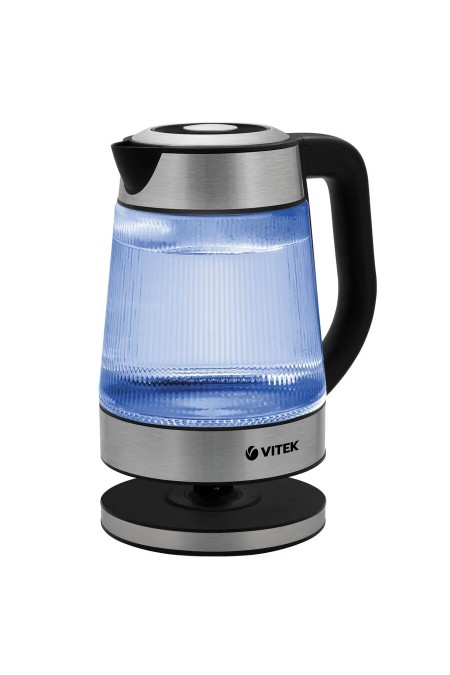 Электрочайник Vitek VT-7017 (серебристый/черный) 3