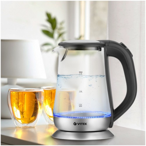 Электрочайник Vitek VT-7036 (серебристый) 5