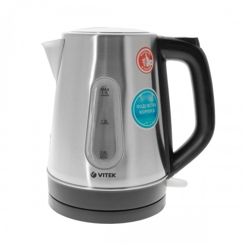 Электрочайник Vitek VT-7038 (серебристый) 6