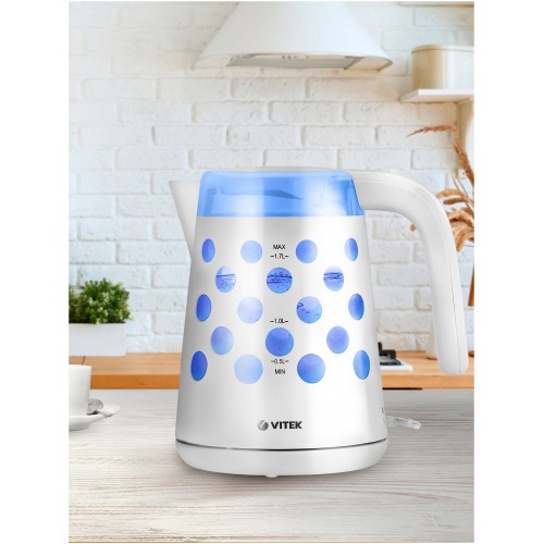 Электрочайник Vitek VT-7048 (белый) 4