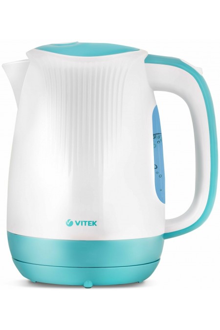 Электрочайник Vitek VT-7059 (белый/голубой) 