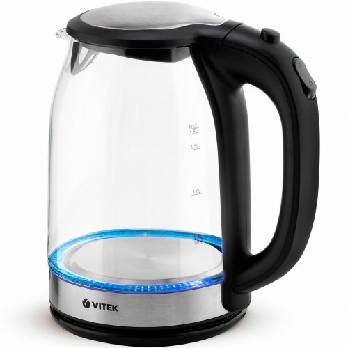 Электрочайник Vitek VT-7095 (черный/серебристый) 9