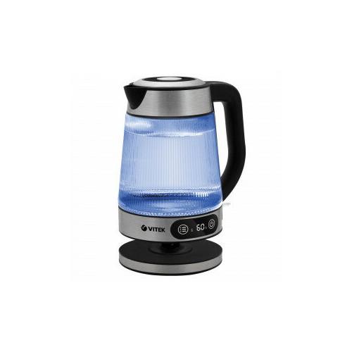 Электрочайник Vitek VT-8825 (серебристый/черный) 6