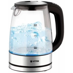 Электрочайник Vitek VT-8828 (серебристый/черный)
