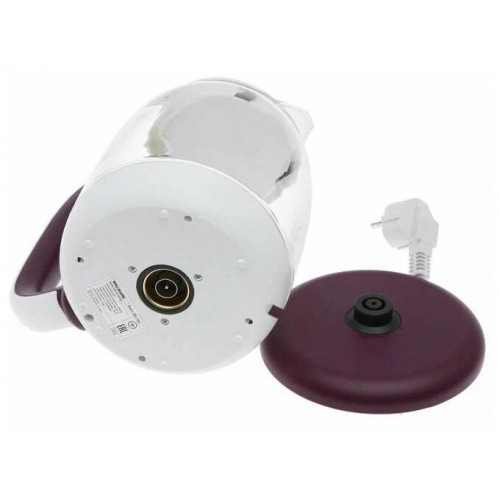 Электрочайник Willmark WEK-1704G (белый/фиолетовый) 1