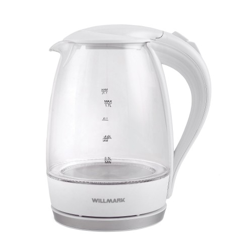 Электрочайник Willmark WEK-1708G (белый) 