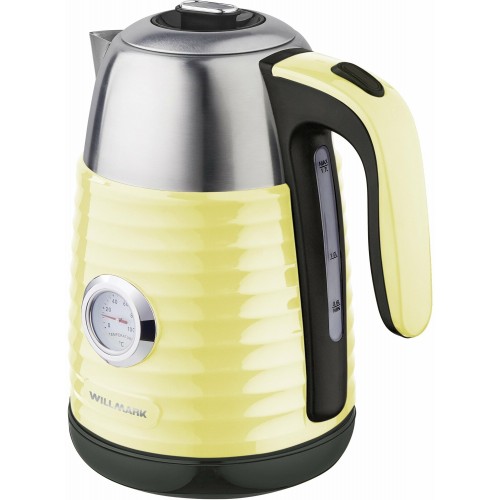 Электрочайник Willmark WEK-1738PST (желтый) 1